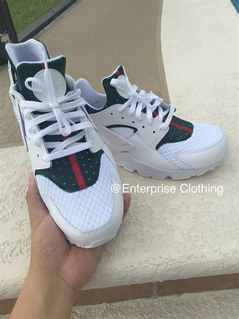 nike huarache x gucci white|Nike air huarache reddit.